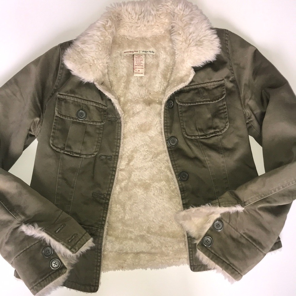 Abercrombie Authentic Quality Furry Jacket
